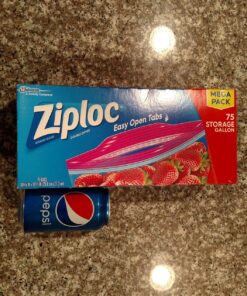 Ziploc Gallon Food Storage Bags, New Stay Open Design with Stand-Up Bottom, Easy to Fill, 75 Count (Pack of 2) 150 Count 36 81OlElssShL