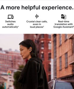 Google Pixel Buds Pro - Noise Canceling Earbuds - Up to 31 Hour Battery Life with Charging Case - Bluetooth Headphones - Compatible with Android - Charcoal 34 81Om8uI74fL