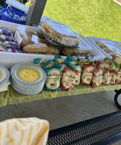 Inflatable Serving Bar Salad Ice Tray Food Drink Containers - BBQ Picnic Pool Party Supplies Buffet Luau Cooler,with a Drain Plug 29 81Ombx45Y7L