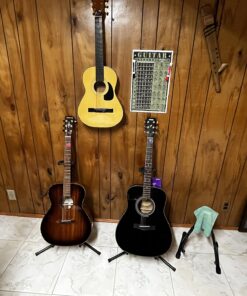 On Stage XCG4 Velveteen Padded Tubular Guitar Stand - (2 Pack) 2 Pack 25 81Op3sDXUL