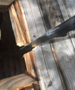 Schrade Leroy Fixed Blade with High Carbon Stainless Steel Bowie Blade for Outdoor Activities 37 81OpE8L0tXL