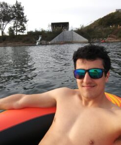 INTEX Explorer Inflatable Boat Series: Dual Air Chambers – Welded Oar Locks – Grab Handles – Bow Rope – Sporty Design Explorer 200 Set 52 81OqUBfDk9L