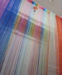 Alternative view of Tangpan 6 Color Colorful Door Window Panel Room Divider Curtain String Strip Tassel in Party Events