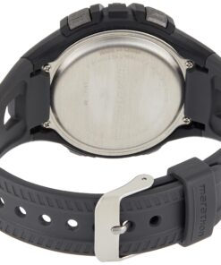Timex Men's Marathon by Timex Digital Full-Size Black/Red 9 81Oqkm9eb0S