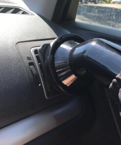 The Noggle, 8ft - Kid's Personal Air Conditioning System, Made in USA, Directs Cool Air to Children in The Backseat - Air Conditioning Vent Hose for Vehicles, Making The Back Seat Cool Again - Black 8 feet Black Ice 43 81OrDFRE9QL