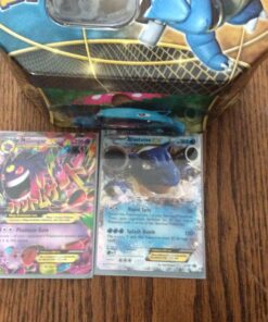 Pokemon Blastoise EX Power Trios Tin Card Game 7 81OrL1Hb7ZL