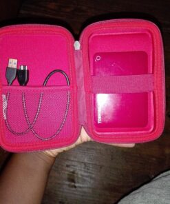 Drive Logic DL-64-RED Portable EVA Hard Drive Carrying Case Pouch, Red 41 81OuKEgztCL