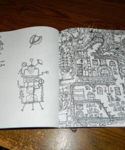 Secret Village - A Coloring Book Adventure: Beyond the Garden Gate, Beneath the Forest Floor, Among the Hollow Trees - A Mystery Endures! (Purse Sized ... & Inspirational for Ages 9 to Adult) 54 81OwMGSVqL 1