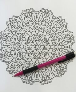 Centered - For Crayons And Wide Tipped Markers: Angie's Gentle Mood Menders - Volume 2 (Angie's Gentle Mood Menders - For Crayons And Wide Tipped Markers) 60 81Ox0XWL8ML