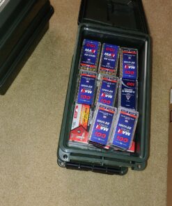 MTM AC30C-11 Ammo Can Short | 30-Caliber | Heavy-Duty Dual Latching System | Rugged Polypropylene Plastic | O-Ring Seal System, Water Resistant | Forest Green, Medium 33 81OxMezvuVL