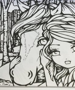 Sweet & Simple Whimsy Girls: Mermaids and More to Color 62 81OxwwXlLL