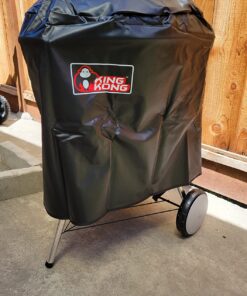 Kingkong 7149 Premium Grill Cover for Weber Charcoal Grills, 22.5-Inch (Compared to the 7149 Grill Cover) Including Grill Brush and Tongs. Charcoal Grills - 22.5'' 41 81OyQT mpL