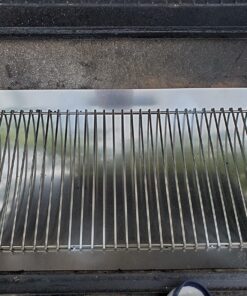 Votenli P0350H (1-Pack) 27 inches Steel Ash Pan with Wire Grate for Chargriller Charcoal Grill 1224, 1324, 2121, 2222, 2727, 2828, 2929, Chargriller 200048,Charbroil 1730205 (27 x 13 1/4) 19 81Oz0vEgIL