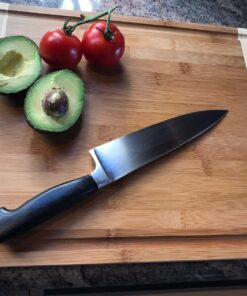 Bamboo Cutting Board - Wood Chopping Board with Juice Groove, Charcuterie Board, Serving Platter Cheese Board, Bread Board, Turkey Meat Cutting Board for Kitchen 50 81Oz42EZeoL