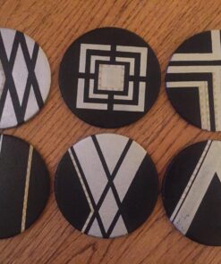 Alternative view of Set of 6 Cork Coasters from Thirstystone