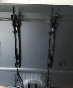 WALI Tilt TV Wall Mount Bracket for Most 26-55 inches LED, LCD, OLED Flat Screen TVs up to 99lbs with Mounting Holes 100x100mm to 400x400mm (TTM-1), Black 43 81P0NAFhlQL