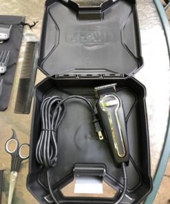 Wahl USA Elite Pro High-Performance Corded Home Haircut & Grooming Kit for Men – Electric Hair Clipper – Model 79602M Black 60 81P0jwDanAL