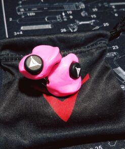 Decibullz - Custom Molded Earplugs, 31dB Highest NRR, Comfortable Hearing Protection for Shooting, Travel, Swimming, Work and Concerts (Pink) Pink 27 81P24AldUIL