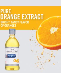 Alternative view of McCormick Culinary Pure Orange Extract, 16 fl oz - One 16 Fluid Ounce Bottle of Orange Flavoring for Baking, Cakes, Cookies, Fillings and Drinks