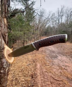 Buck Knives 0863BRS Selkirk Fixed Blade Knife with Fire Striker and Nylon Sheath,Brown 49 81P3jqZGsML