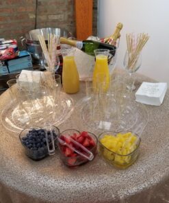 Clear Plastic Tongs, 6 1/2", 4 Pack 10 81P4V9pE0cL