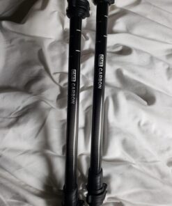 Cascade Mountain Tech Trekking Poles - Carbon Fiber Walking or Hiking Sticks with Quick Adjustable Locks Green 54 81P4aujnFUL