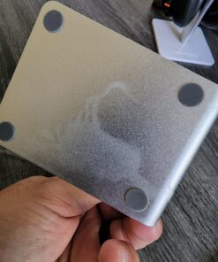 Lamicall Cell Phone Stand, Desk Phone Holder Cradle, Compatible with Phone 12 Mini 11 Pro Xs Max XR X 8 7 6 Plus SE, All Smartphones Charging Dock, Office Desktop Accessories - Silver Sliver 49 81P4vj7didL