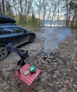 TREKOLOGY Medium Aluminum Camping Table Brown Foldable Portable 29 81P6JDph L