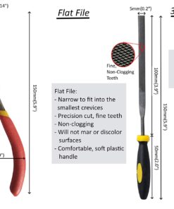 AMX3d Pro Grade 3D Printer Tool Kit - All The 3D Printing Tools & Accessories Needed to Remove, Clean & Finish 3D Prints (Pro Grade) Pro Grade 40pc 13 81P7Q19MvHL