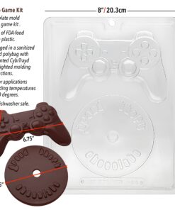 Alternative view of Cybrtrayd M216 Video Game Kit Chocolate Candy Mold with Exclusive Cybrtrayd Copyrighted Chocolate Molding Instructions