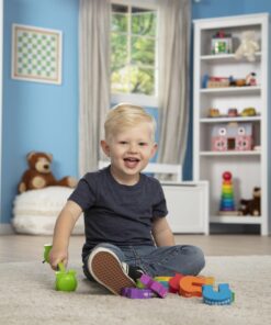 Melissa & Doug Counting Caterpillar - Classic Wooden Toy With 10 Colorful Numbered Segments 16 81PAP9QAuEL