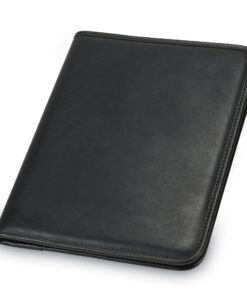 Samsill Professional Padfolio, Business Portfolio, Black, Includes 8.5 x 11 Writing Pad Full Size - 8.5x11 1 Pack 35 81PBFCDxBrL