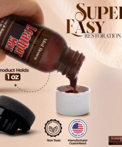 Leather Max Complete Leather Refinish, Restore, Recolor & Repair Kit/Now with 3 Color Shades to Blend with/Leather & Vinyl Refinish (Bold Brown) Bold Brown 36 81PBWQXwBvL