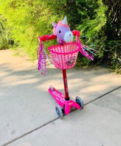 Micro Kickboard - Mini Deluxe 3-Wheeled, Lean-to-Steer, Swiss-Designed Micro Scooter for Kids, Ages 2-5 Pink 28 81PBZm732FL