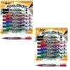BIC Magic Marker Dry Erase Marker, Fine Bullet Tip, Assorted Colors, 12-Count, Pack of 2 12 81PBzUqbxkL