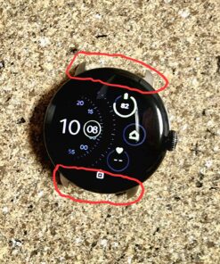 Google Pixel Watch - Android Smartwatch with Fitbit Activity Tracking - Heart Rate Tracking Watch - Matte Black Stainless Steel case with Obsidian Active band - WiFi Matte Black case w/ Obsidian Active band - WiFi 43 81PE43kLZUL