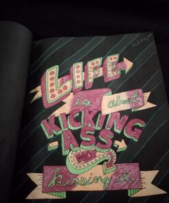 Make Life Your Bitch: Motivational adult coloring book. Turn your stress into success! (Midnight Edition) 92 81PEN6TkFRL