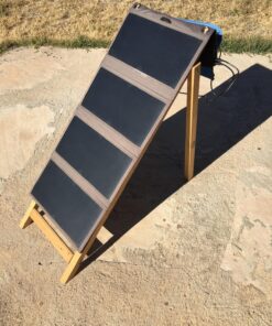 Solar Panels Charger with Digital Ammeter, BigBlue 28W SunPower Camping Solar Panel, Dual USB(5V/4A Overall), IPX4 Waterproof, Compatible with iPhone 13/11/Xs/X/8/7, iPad, Samsung Galaxy, Google Pixel Blue 50 81PGCsUFnKL