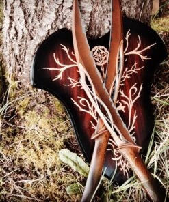 United Cutlery The Hobbit Fighting Knives of Tauriel Replica – Officially Licensed, Certificate of Authenticity, Stainless Steel Blades, Wall Mount Display – Gift Idea for LOTR Fans – 20 1/2” Overall 5 81PHFNlzLcL