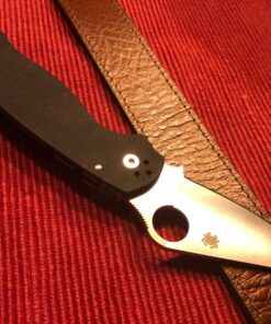 Spyderco Para 3 Signature Folding Utility Pocket Knife with 2.95" Stainless Steel Blade and G-10 Handle - Everyday Carry - PlainEdge - C223GP 40 81PIUW6YGtL