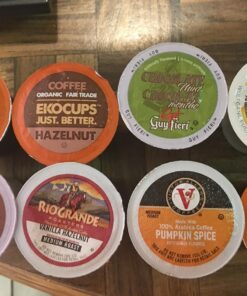 Crazy Cups Flavored Coffee Pods Variety Pack, Fully Compatible With All Keurig Flavored K Cups Brewers, Coffee Sampler, 40 Count 43 81PMLB8AhlL