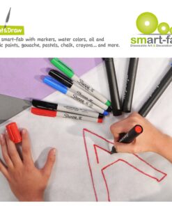 Smart-Fab Art & Decoration Fabric, Black 48" x 40' 48" x 40' 39 81PNN GBmL 1