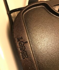 Lodge LPGI3 Cast Iron Reversible Grill/Griddle, 20-inch x 10.44-inch, Black 20 Inch Double Burner 56 81PNQguFvxL