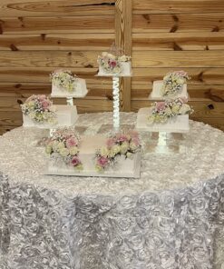 8 Tier Cascade Wedding Cake Cupcake Stand Square (Style SQ845) 8 81PPowqaCL