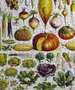 New York Puzzle Company - Vintage Images Vegetables ~ Légumes - 1000 Piece Jigsaw Puzzle 18 81PR8iChpGL