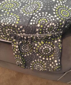 My Brest Friend Original Nursing Pillow | Ergonomic Breastfeeding Pillows | Supports Both Mom & Baby | Breastfeeding Essentials | Handy Side Pocket, Double Straps & Removable Cover, Fireworks Grey/Yellow Fireworks 38 81PRSXYkvML 1