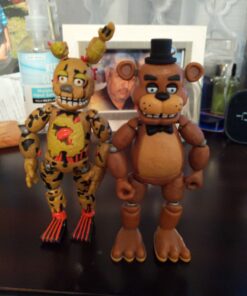 Funko 5" Articulated Action Figure: Five Nights at Freddy's (FNAF) - Freddy Fazbear - Collectible - Gift Idea - Official Merchandise - for Boys, Girls, Kids & Adults - Video Games Fans 67 81PRe8v8E L