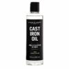 CARON & DOUCET - Cast Iron Seasoning & Cleaning Oil | 100% Plant-Based & Food Grade! | Best for Seasoning, Restoring, Curing and Care (8oz) 8 Fl Oz (Pack of 1) 9 81PRnowawHL