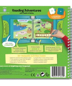 LeapFrog LeapStart Kindergarten Activity Book: Reading Adventures and Health & Safety Level 3 Non-3D 12 81PTtvc7Y3L
