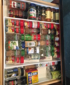 Dial Industries Expand-A-Drawer Spice Tray, White 31 81PUlOEgzML